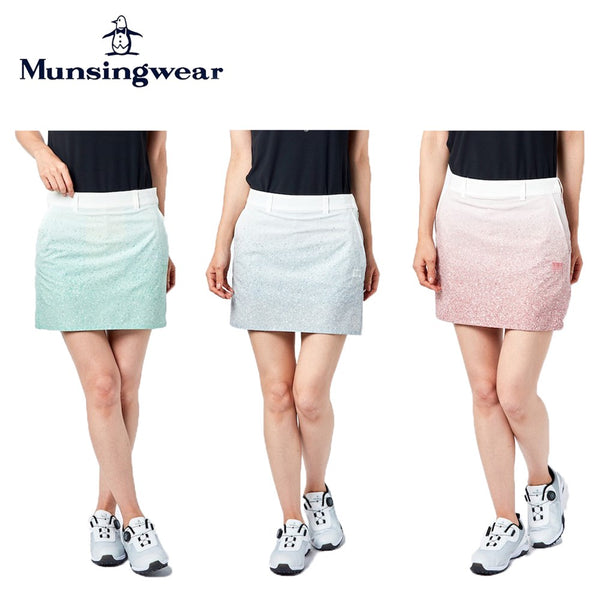 セール品 Munsingwear（マンシングウェア）製品。Munsingwear シャインプリントスカート 22SS MEWTJE05