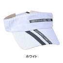 ベストスポーツ le coq sportif(ルコックスポルティフ)製品。Le coq sportif ルコック レディース ゴルフ バイザー RIJOUME リジューム レース切替サンバイザー  QGCVJC53 23SS 春夏 帽子 バイザー