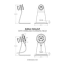 ベストスポーツ Quad Lock(クアッドロック)製品。Quad Lock Desk Mount QLM-DSK