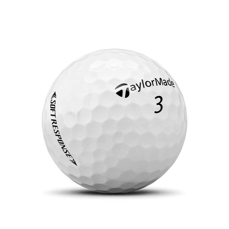 ベストスポーツ TaylorMade（テーラーメイド）製品。TaylorMade テーラーメイド ゴルフ ボール 1ダース 12球入り 12個入り SOFT RESPONSE ソフトレスポンス N9088901 新作 2022年モデル