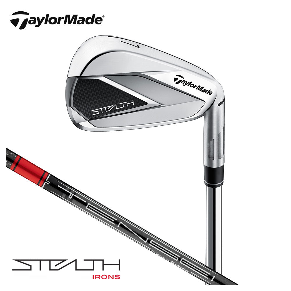 TaylorMade（テーラーメイド） ステルス アイアンセット TENSEI RED ...