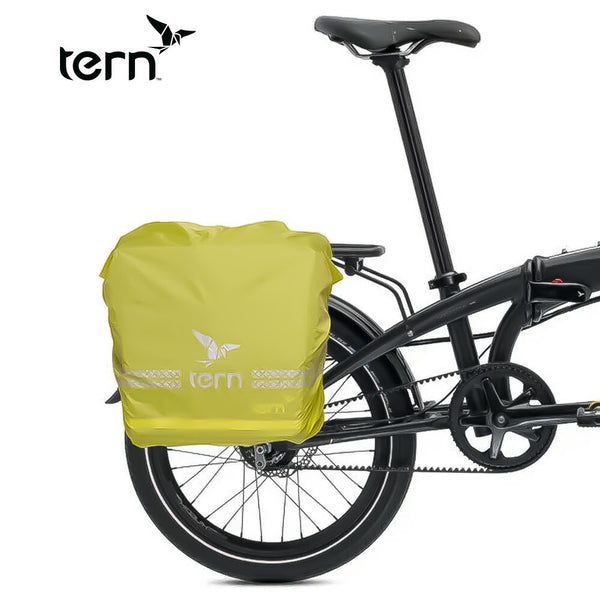 自転車 Tern（ターン）製品。Tern ターン 自転車 アクセサリー ストームカバー レインカバー 防水カバー 荷物カバー 雨除け ストラップ付 35L 簡単取り付け イエロー Tern Storm Cover