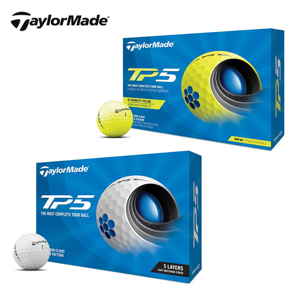 セール品 TaylorMade（テーラーメイド）製品。TaylorMade ゴルフボール TP5 '21 1ダース 12球入 N0803001