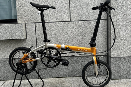 墨田区】【お引き取り】ミニベロ 自転車 青緑 前バスケット付き