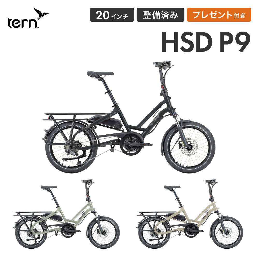 Tern FOLDING E-BIKE HSD P9 継続モデル | 自転車、ゴルフ、アウトドア