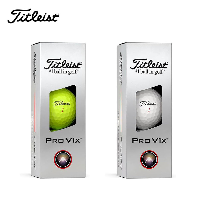 ベストスポーツ Titleist（タイトリスト）製品。Titleist PRO V1x 3球入 2025 T2149S-J