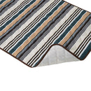 ベストスポーツ LOGOS（ロゴス）製品。LOGOS キルティングシート (Stripe) 23SS 71809792