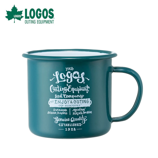 セール品 LOGOS（ロゴス）製品。LOGOS クラシコホーロースタンダードマグ(ブルー) 81280066