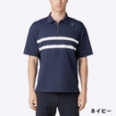 ベストスポーツ DESCENTE GOLF ハーフジップ鹿の子半袖シャツ 25SS DG5SHS23M