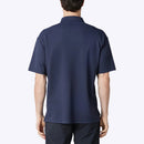 ベストスポーツ DESCENTE GOLF ハーフジップ鹿の子半袖シャツ 25SS DG5SHS23M