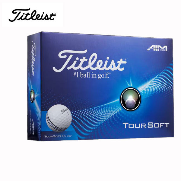ゴルフボール Titleist 【限定】 TOUR SOFT AIM 360 12球入 T4014S-FW-J