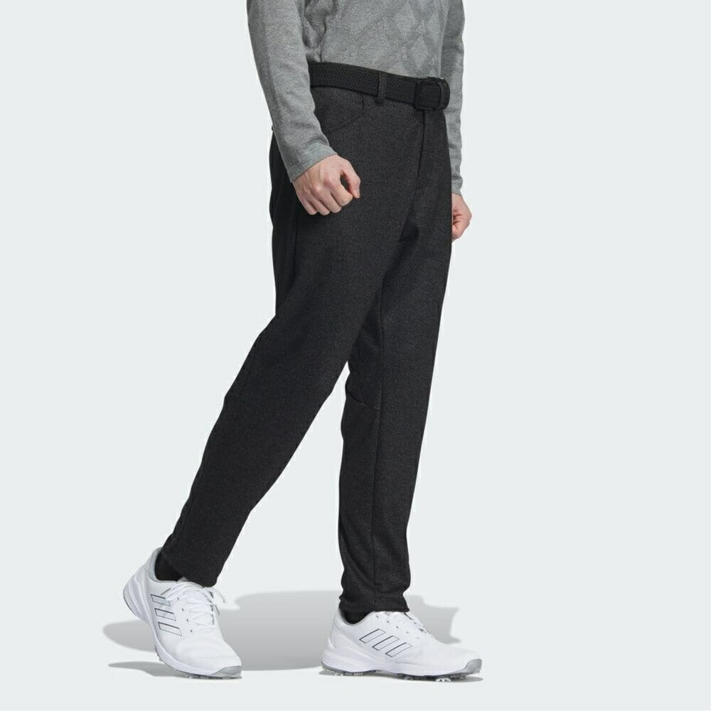 adidas テクスチャードワイドテーパード アンクルパンツ 23FW DJL03