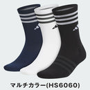 ベストスポーツ adidas（アディダス）製品。adidas 3P クルー丈 クッションソックス 24FW EFC87