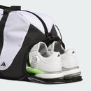 ベストスポーツ adidas（アディダス）製品。adidas シューズポケット付き ボールドロゴダッフルバッグ 24SS IKC87