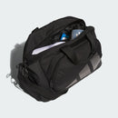 ベストスポーツ adidas（アディダス）製品。adidas シューズポケット付き ボールドロゴダッフルバッグ 24SS IKC87