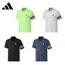 ベストスポーツ adidas（アディダス）製品。adidas 3ストライプス メッシュベントポロ 24SS IKK68