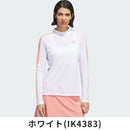 ベストスポーツ adidas（アディダス）製品。adidas サイドカラーブロック モックネック L/Sストレッチシャツ 23FW IKR13