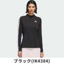 ベストスポーツ adidas（アディダス）製品。adidas サイドカラーブロック モックネック L/Sストレッチシャツ 23FW IKR13