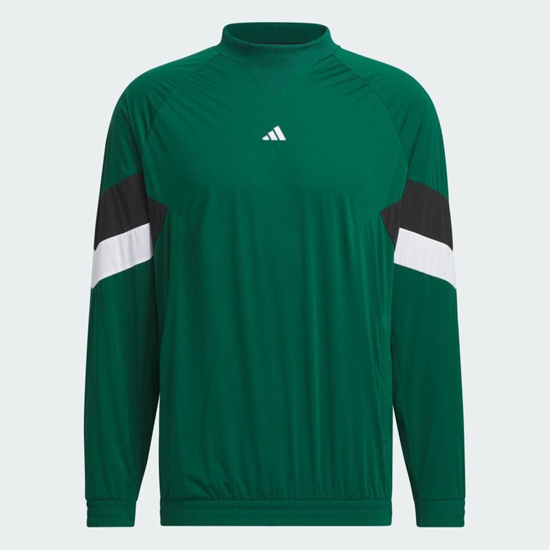 ベストスポーツ adidas（アディダス）製品。adidas WIND. RDY アーカイブデザイン サイドジップ付き プルオーバー長袖ウィンド 24FW JSC12