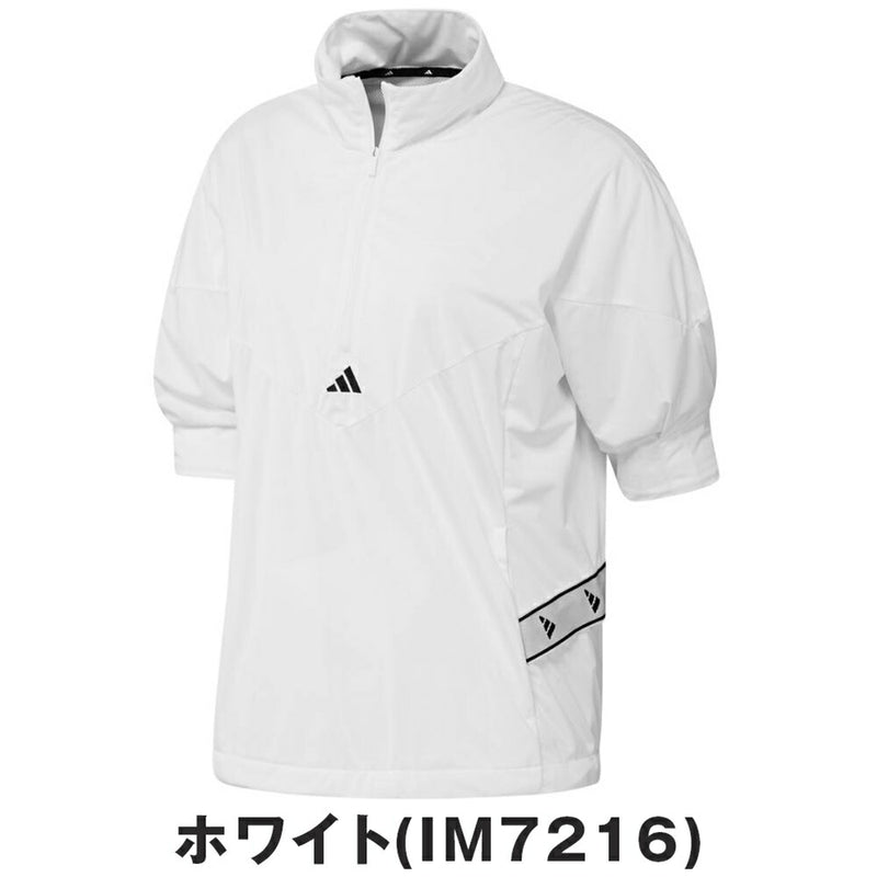 ベストスポーツ adidas（アディダス）製品。adidas WIND.RDY ハーフジップ半袖ウィンド 24FW JSC21