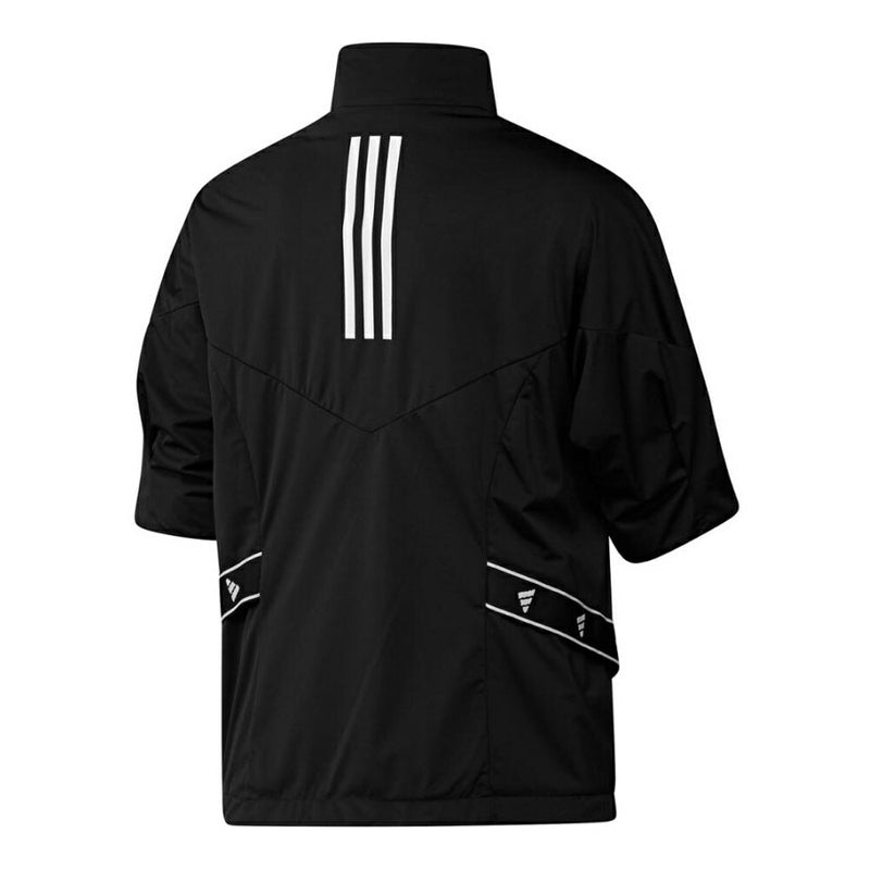 ベストスポーツ adidas（アディダス）製品。adidas WIND.RDY ハーフジップ半袖ウィンド 24FW JSC21