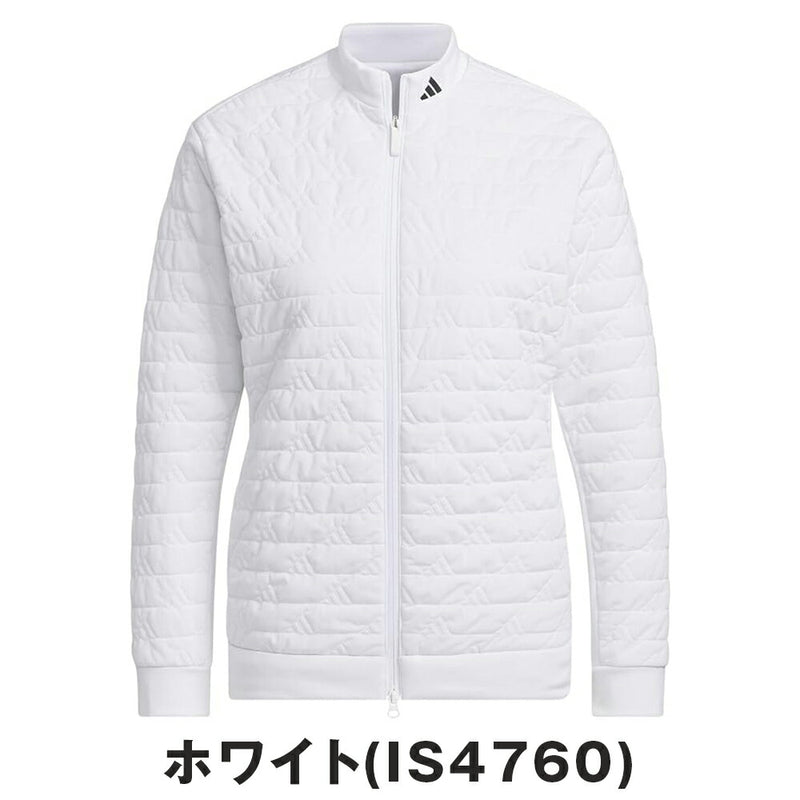 ベストスポーツ adidas（アディダスメイド）製品。adidas WIND.RDY 保温 中わた BOS ロゴ キルトジャケット 24FW JTC00