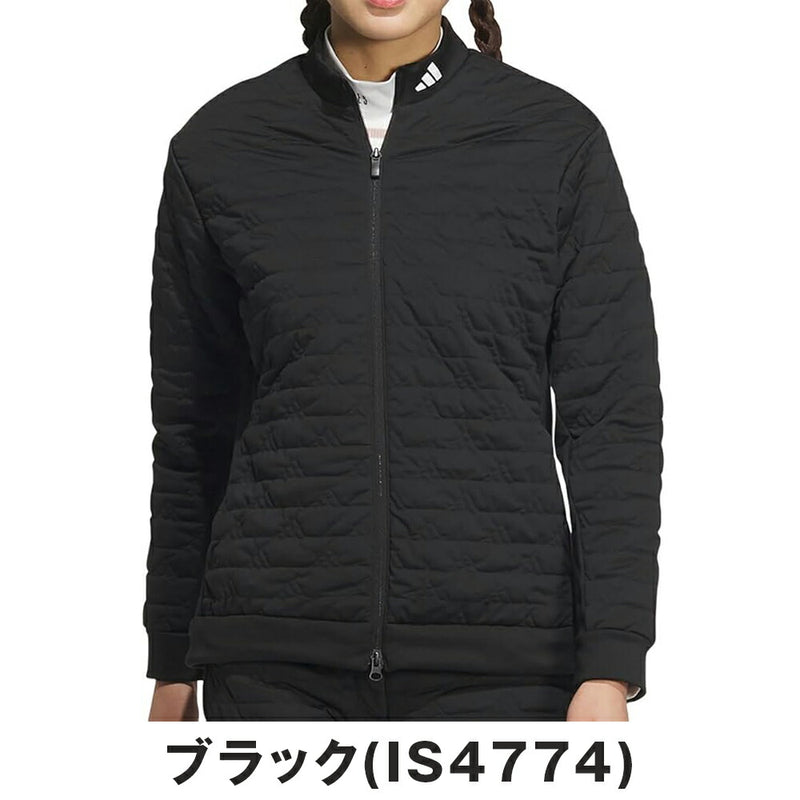 ベストスポーツ adidas（アディダスメイド）製品。adidas WIND.RDY 保温 中わた BOS ロゴ キルトジャケット 24FW JTC00