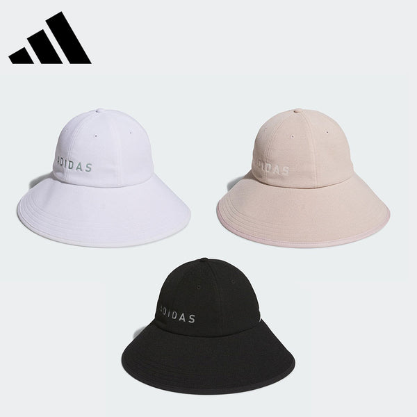 割引対象商品（3,000円以上） adidas（アディダス）製品。adidas リニアロゴ ワイドブリムキャップ 24FW JTC24