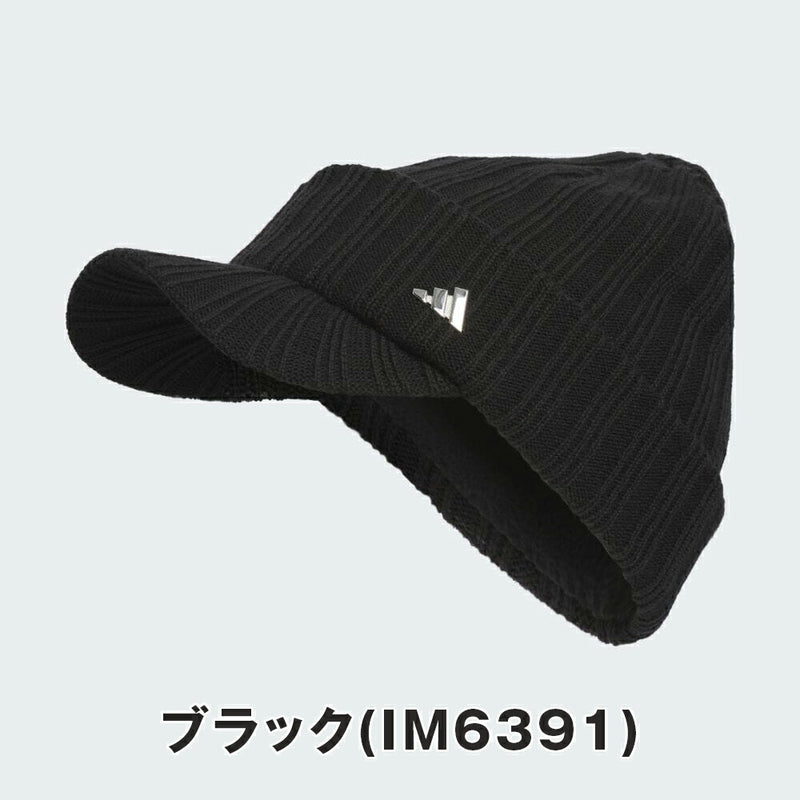 ベストスポーツ adidas（アディダスメイド）製品。adidas COLD.RDY バイザーニットキャップ 24FW JTY47