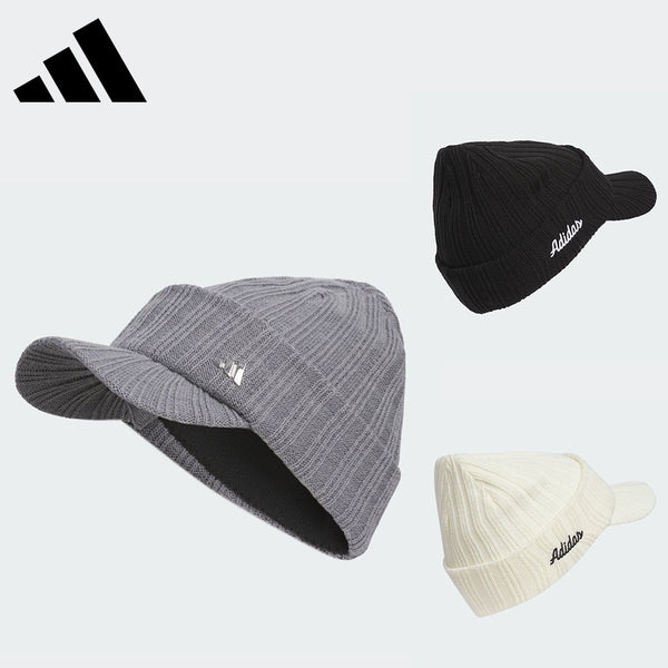 割引対象商品（3,000円以上） adidas（アディダスメイド）製品。adidas COLD.RDY バイザーニットキャップ 24FW JTY47