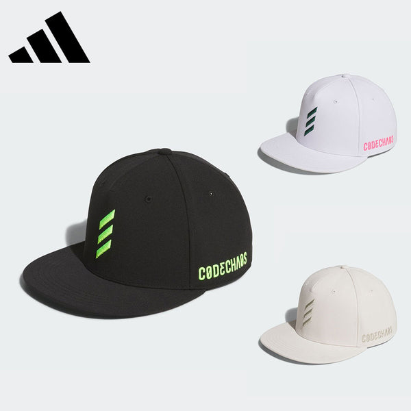 割引対象商品（3,000円以上） adidas（アディダスメイド）製品。adidas コードカオス フラットビル キャップ 24FW KPO95