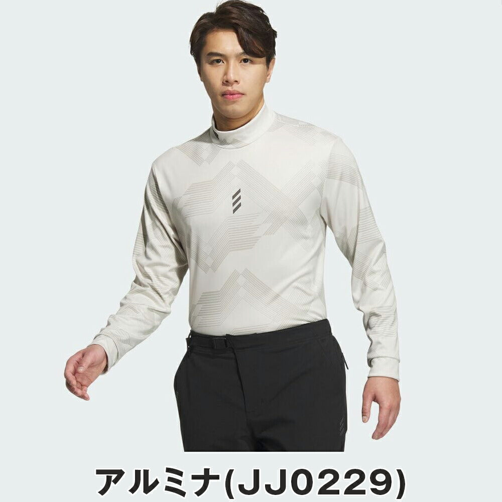 adidas コードカオス モックネック 長袖シャツ 24FW KSL86 adidas コードカオス モックネック 長袖シャツ 24FW KSL86