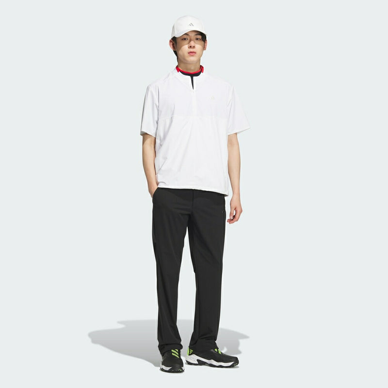 ベストスポーツ adidas（アディダスメイド）製品。adidas アディゼロ 撥水 ハーフジップ 半袖ウィンドウ 25SS KTN24