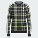 ベストスポーツ adidas（アディダス）製品。adidas タータンチェック クルーネック セーター 23FW MKS40