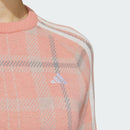 ベストスポーツ adidas（アディダス）製品。adidas タータンチェック クルーネック セーター 23FW MKS40