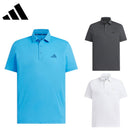 ベストスポーツ adidas（アディダス）製品。adidas CLIMACOOL クライマクール 接触冷感 チマヨ柄 バックグラフィック ボタンダウン 半袖シャツ 26SS CO463