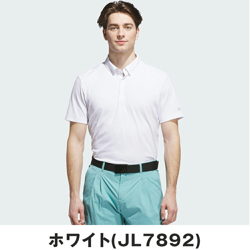 ベストスポーツ adidas（アディダス）製品。adidas ゴートゥ テクスチャード ポロシャツ 25FW JVU76