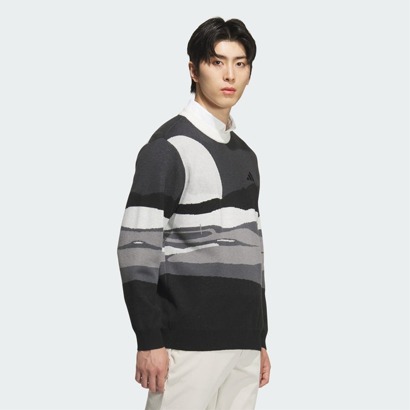 ベストスポーツ adidas（アディダス）製品。adidas メンズ グラフィックセーター 長袖 25FW JVU98