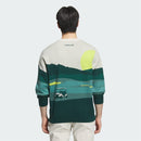 ベストスポーツ adidas（アディダス）製品。adidas メンズ グラフィックセーター 長袖 25FW JVU98