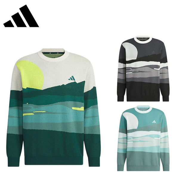 adidas（アディダス） adidas（アディダス）製品。adidas メンズ グラフィックセーター 長袖 25FW JVU98