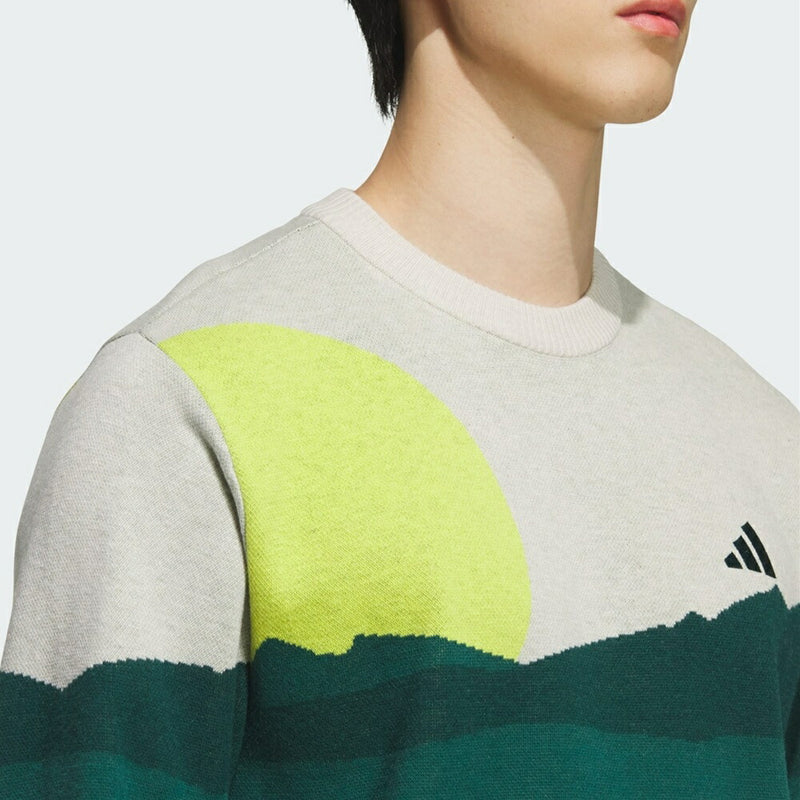 ベストスポーツ adidas（アディダス）製品。adidas メンズ グラフィックセーター 長袖 25FW JVU98