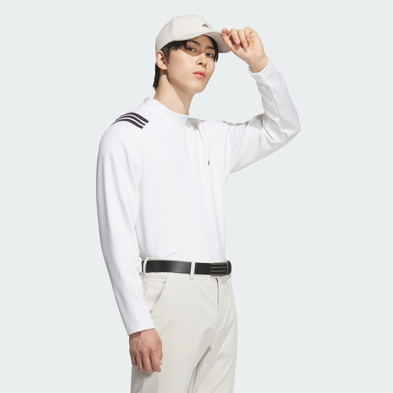 ベストスポーツ adidas（アディダス）製品。adidas COLD .RDY スリーストライプス 長袖モックシャツ 25FW JVV04