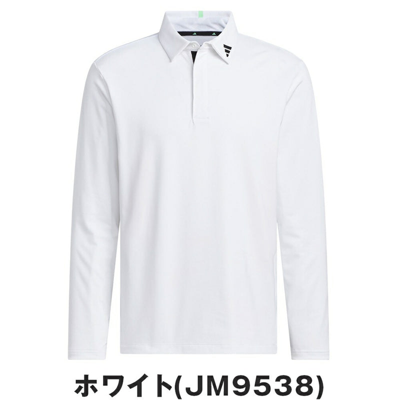 ベストスポーツ adidas（アディダス）製品。adidas アディゼロ ジャガード長袖ポロ 25FW JWJ84