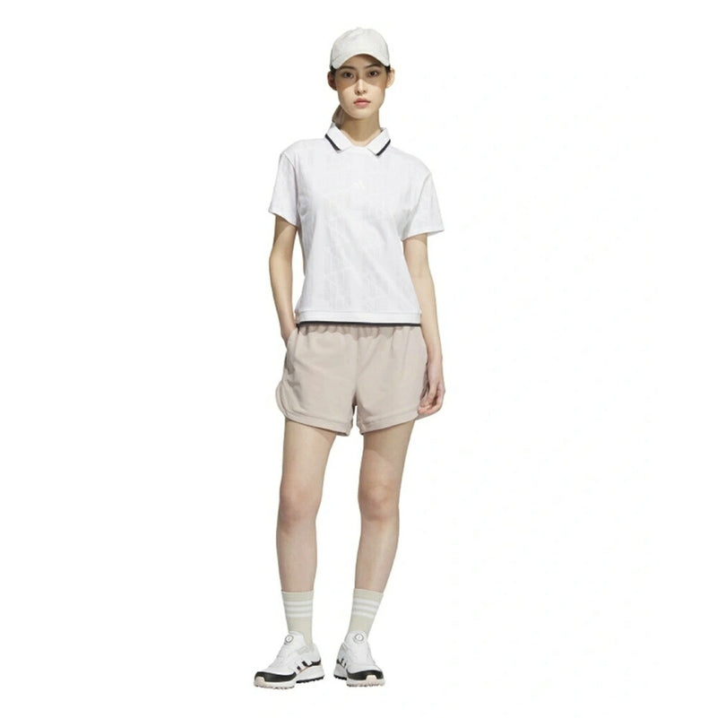 ベストスポーツ adidas（アディダス）製品。adidas ビヨンド ザ コース ジャガードBOS ロゴ ボックスシルエット 半袖ポロ 25SS KTN34