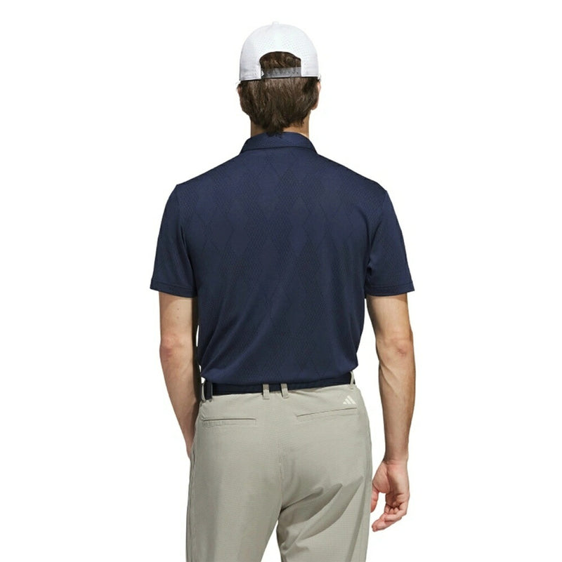ベストスポーツ adidas（アディダス）製品。adidas メッシュアーガイル 半袖シャツ 25SS KUH63