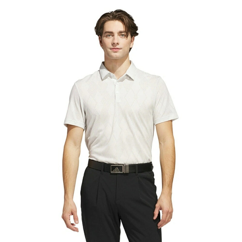 ベストスポーツ adidas（アディダス）製品。adidas メッシュアーガイル 半袖シャツ 25SS KUH63