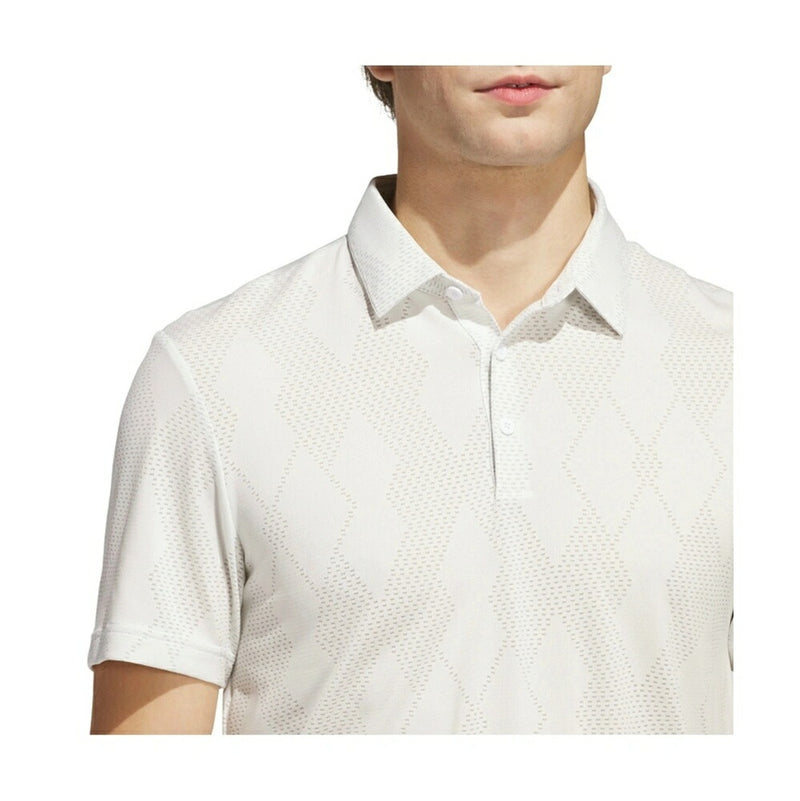ベストスポーツ adidas（アディダス）製品。adidas メッシュアーガイル 半袖シャツ 25SS KUH63