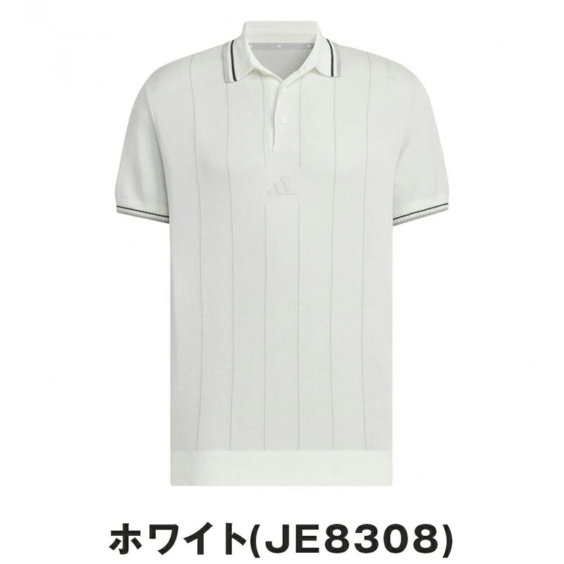 ベストスポーツ adidas（アディダス）製品。adidas ビヨンド ザ コース ルーズフィット ニット半袖ポロ 25SS KUK52