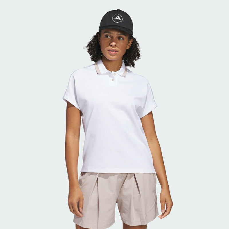 ベストスポーツ adidas（アディダス）製品。adidas ビヨンド ザ コース フレンチスリープ ボックスシルエット 半袖ポロ 25SS KUL06