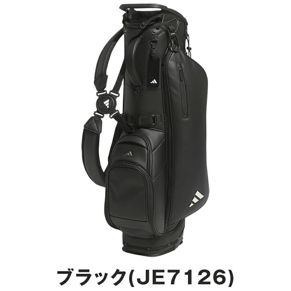 adidas ゴルフ　スタンドバック adidas メタルロゴ プレミアム スタンドバッグ 25SS KVH08